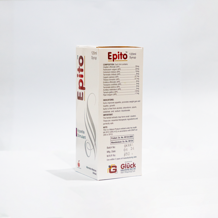 Epito Drive Epito Syrup 120ml – Gluck Laboratories